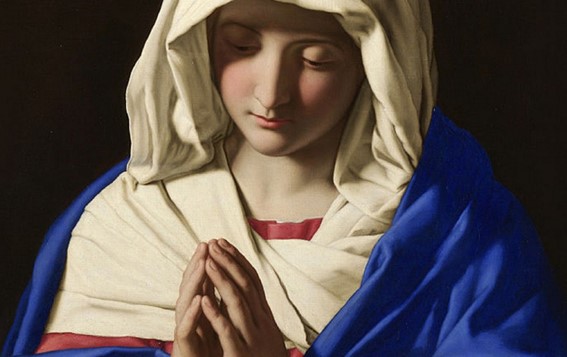 Modląca sie Maryja